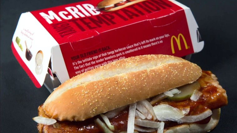 McDonald's Faces Class Action Suit Over McRib Sandwich