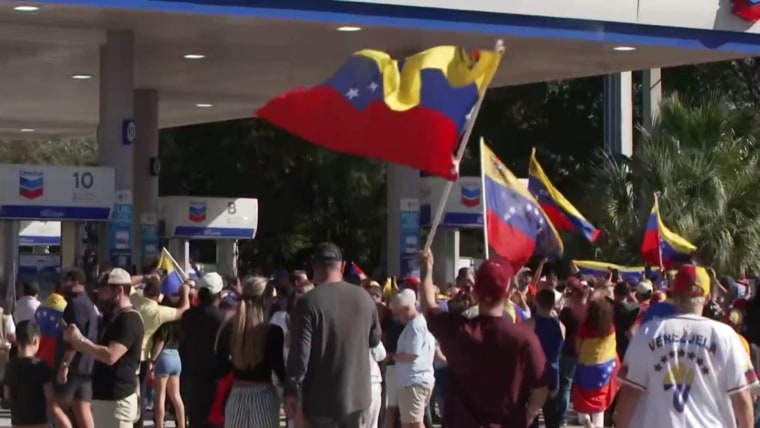 Venezuelans living in U.S. react to Maduro capture