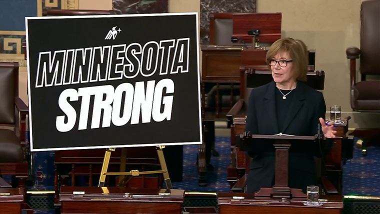 ミネソタ州上院議員らはDHS指導部の変革を求める