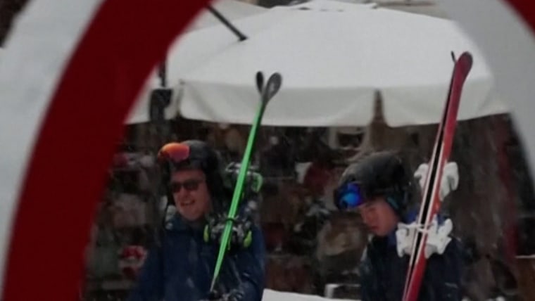 Snow finally arrives in Italian Winter Olympics venues