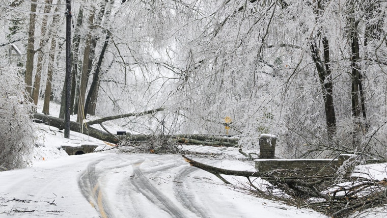 Winter freeze grips part of the country插图