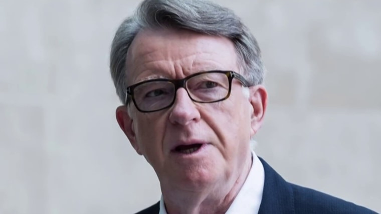 Former U.K. ambassador to the U.S. arrested amid Epstein investigation