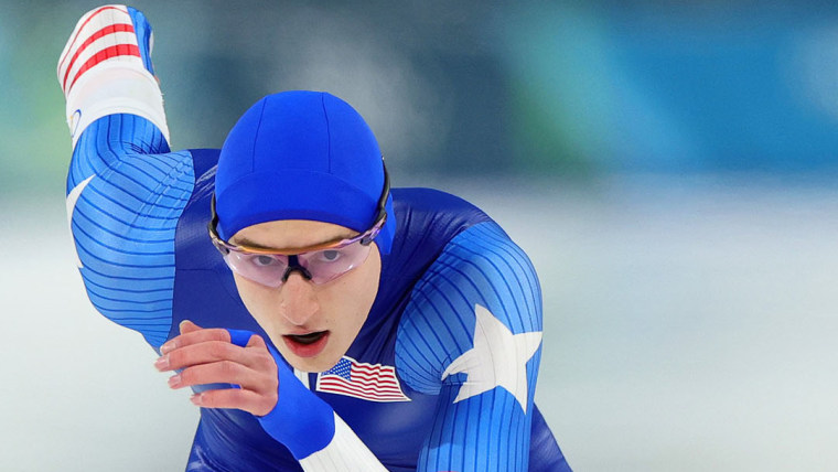 Stolz breaks Olympic record and wins second gold medal