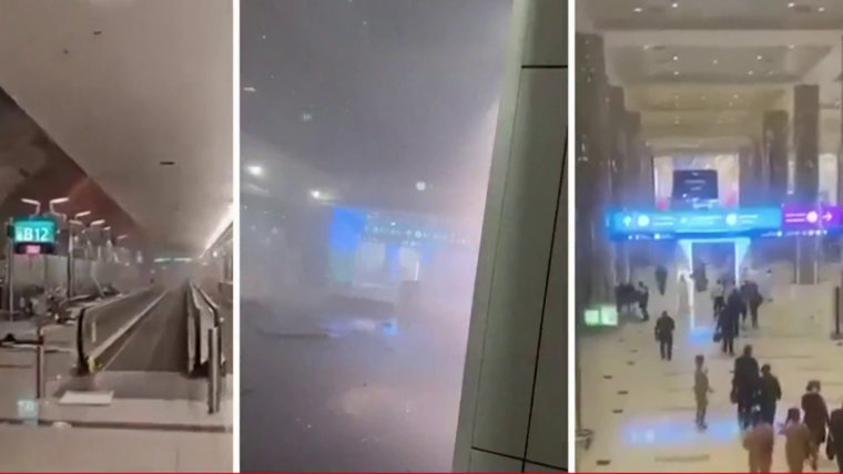 Travel chaos spreads across the globe following military operation against Iran