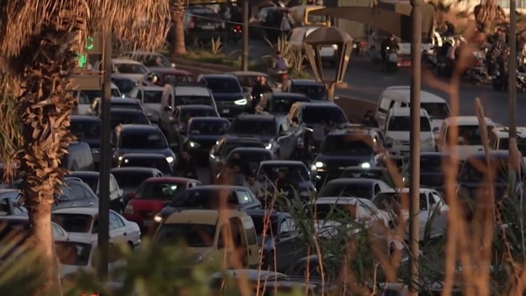 Lebanese officials say thousands displaced after Israeli evacuation order