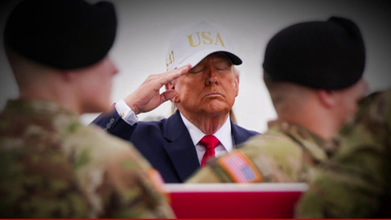 Trump oversees return of fallen American troops amid war with Iran