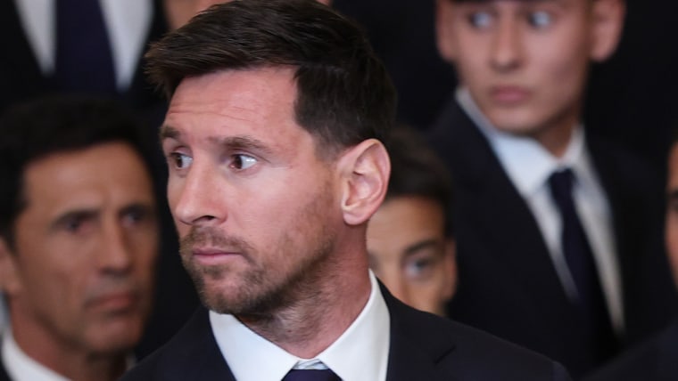 Lionel Messi and Inter Miami teammates visit White House
