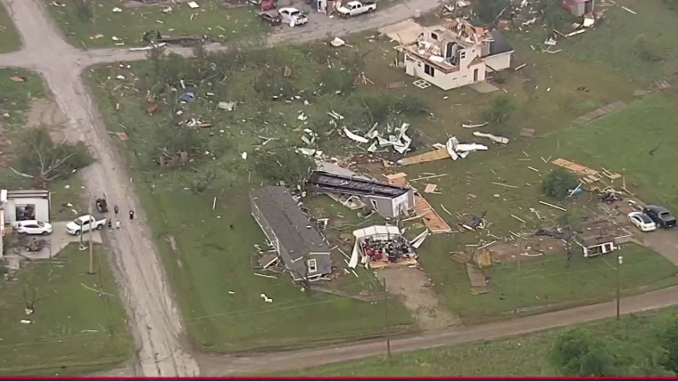 Deadly tornadoes in Texas as millions are under threat of severe storms
