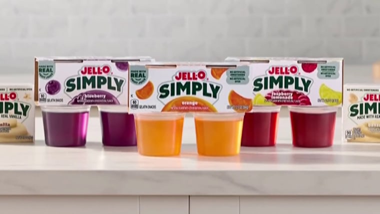 Jell-O cuts artificial dyes in new line as parents seek healthier snacks  www.nbcnews.com