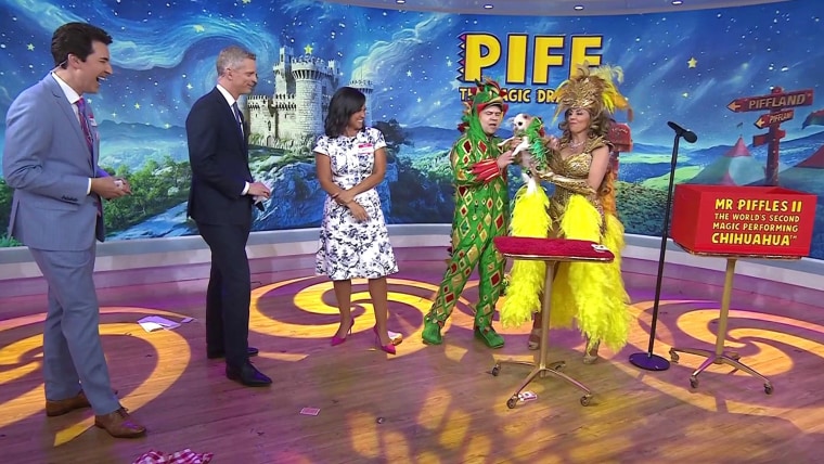 Piff the Magic Dragon Performs Off-the-Rails Tricks on TODAY