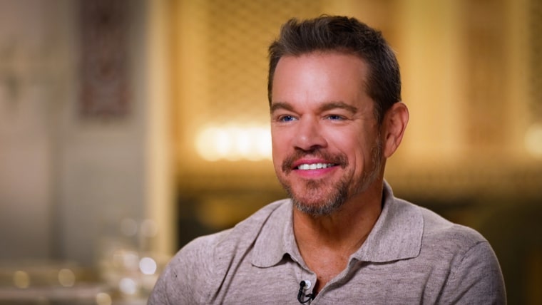 An extended interview with Matt Damon