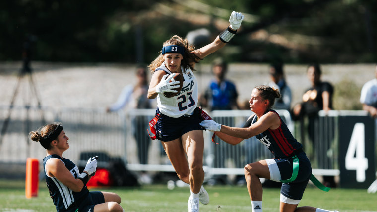 isabella Geraci flag football usa footballl player
