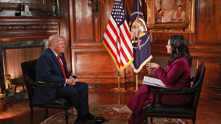 President Donald Trump agreed to sit down with NBC News’ Kristen Welker in a Sunday show exclusive interview airing on Meet the Press this Sunday, May 4. 