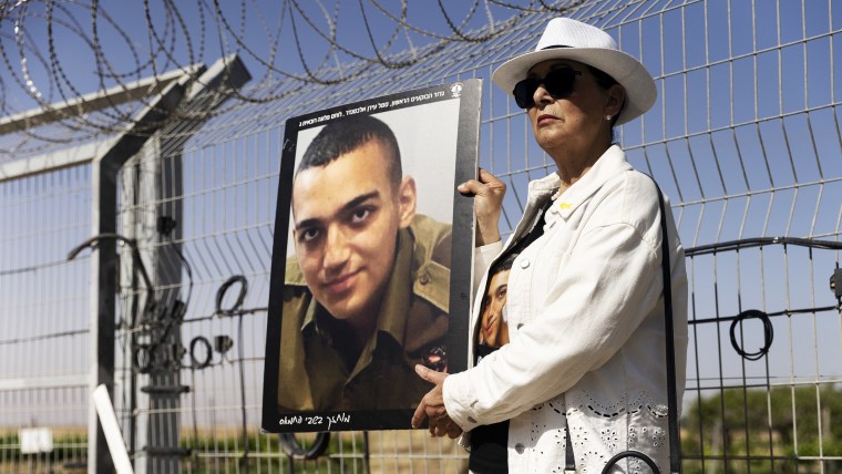 Families Of Israeli Hostages Demonstrate At Gaza Border