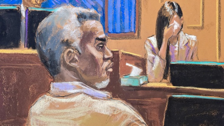 Sean "Diddy" Combs attends trial in New York federal court