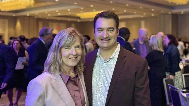 Minnesota state Rep. Melissa Hortman and her husband, Mark.