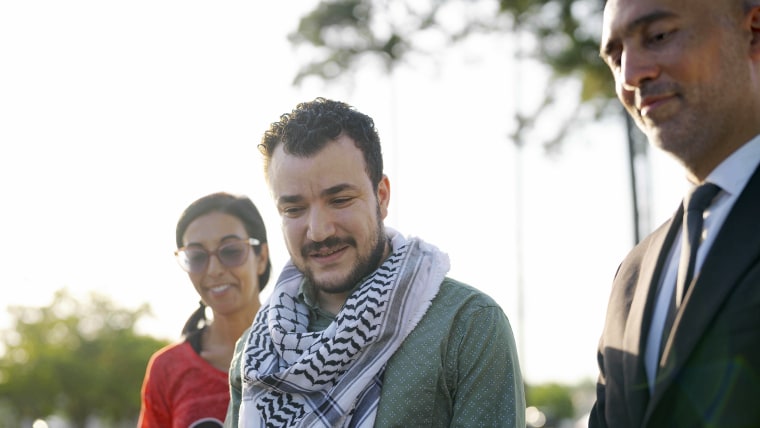 US Campus Protests Mahmoud Khalil release released