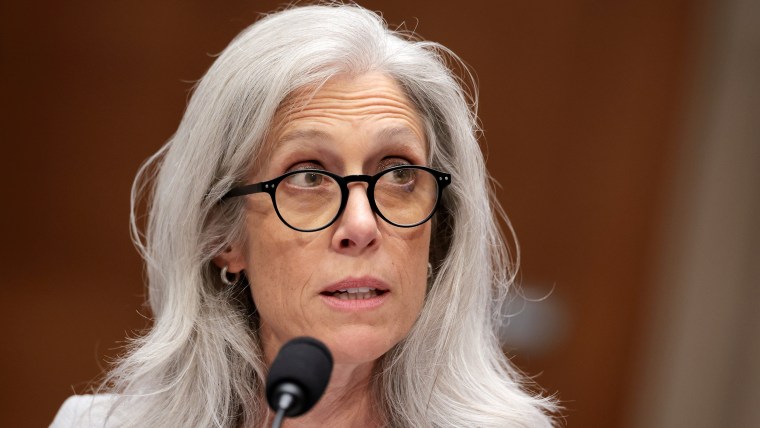 Image: Dr. Susan Monarez Testifies In Nomination Hearing To Be CDC Director