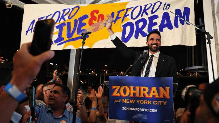 Zohran Mamdani wins primary