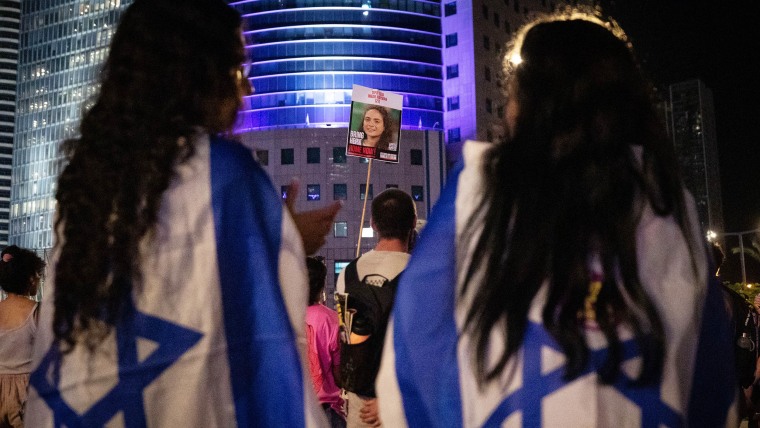 Tens of thousands of Israelis demonstrated on Sunday, demanding that Prime Minister Benjamin Netanyahu secure a deal with Hamas to end the Gaza war and release the remaining hostages.  