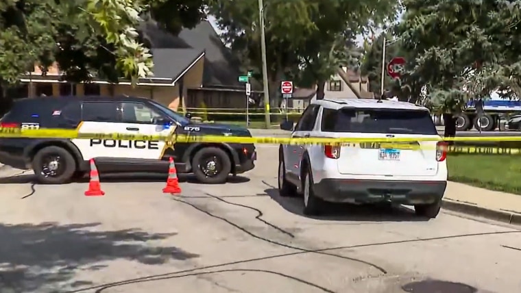 A person was killed and an ICE agent was injured Friday after a dramatic incident unfolded during "targeted law enforcement activity" in Franklin Park