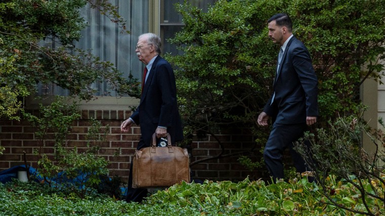 Former national security adviser Bolton was indicted by a federal grand jury on Thursday. 