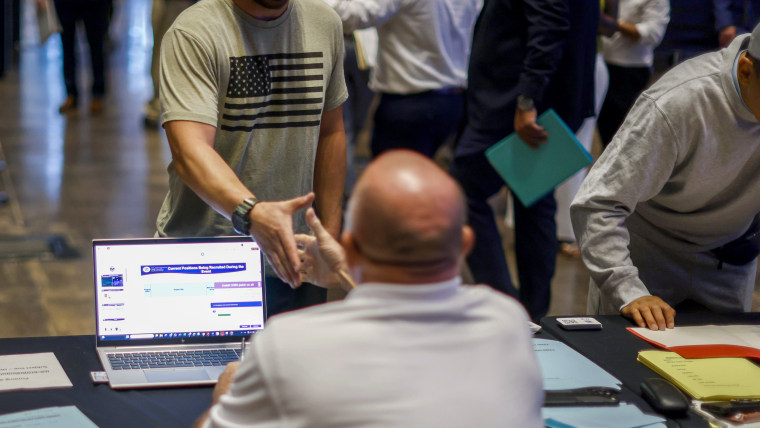 ICE at hiring event.