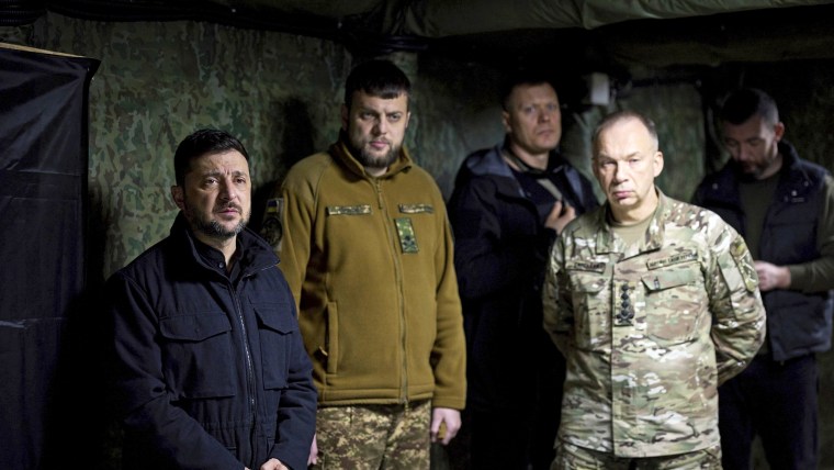 Ukrainian President Volodymyr Zelenskyy Visits Frontline Troops In Donetsk Region, Pokrovsk, Donetsk Oblast, Ukraine - 04 Nov 2025