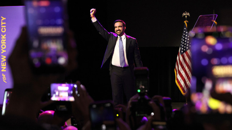 NYC Mayoral Candidate Zohran Mamdani Holds Election Night Event