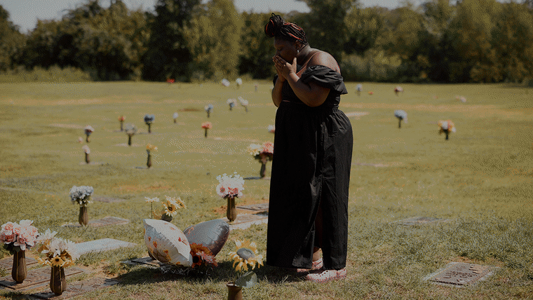 carousel of images of different people related to the story on pregnant women in jail