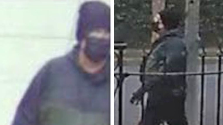 Photos released by the FBI show a suspect being sought in connection with the shootings at Brown University.