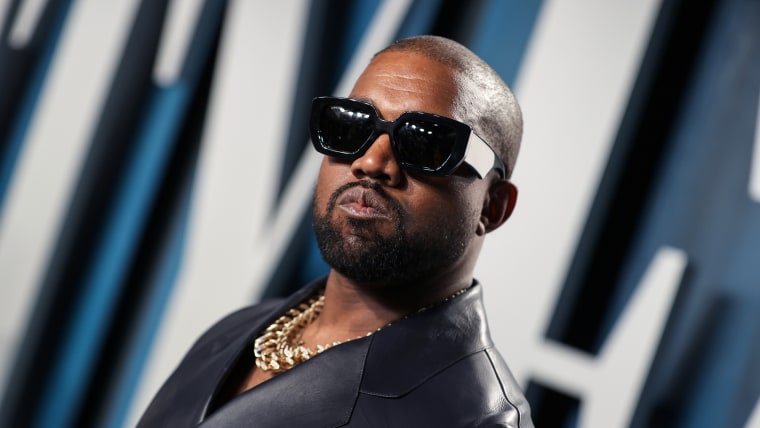 Kanye West wearing sunglasses