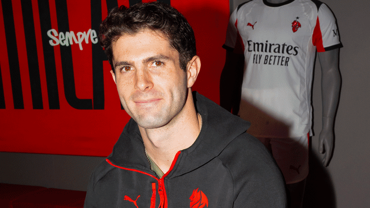 Christian Pulisic speaks to TODAY at the AC Milan training camp on Feb. 8, 2026.