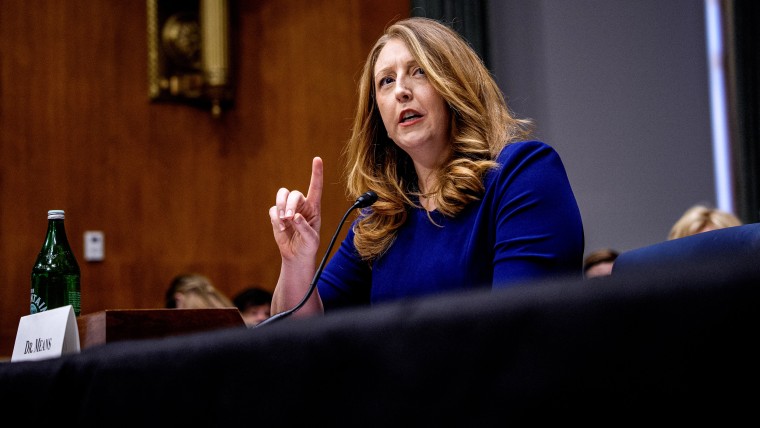 Image: Surgeon General Nominee Casey Means Testifies During Senate Hearing