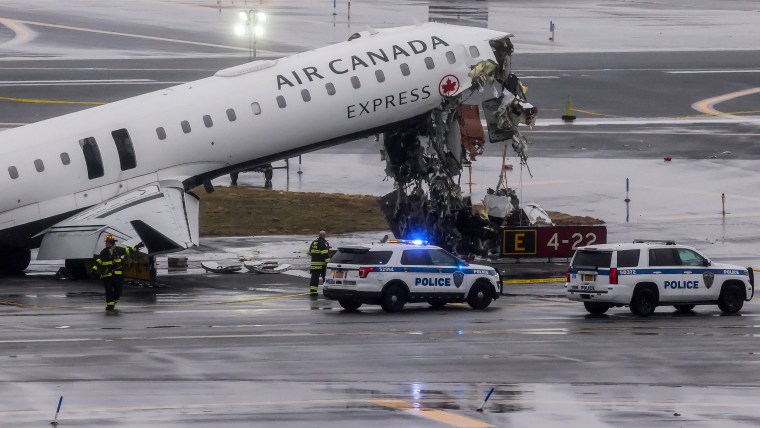 LaGuardia Crash Kills Two After Air Canada Jet Hits Vehicle