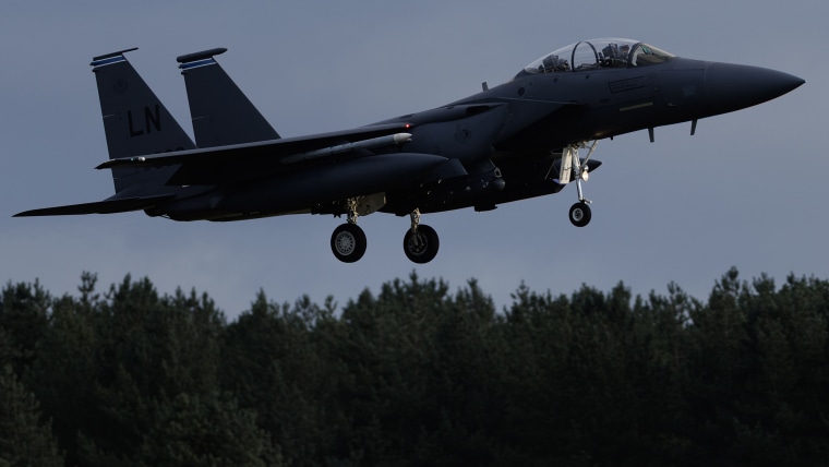 US Military Aircraft Activity At RAF Base In England