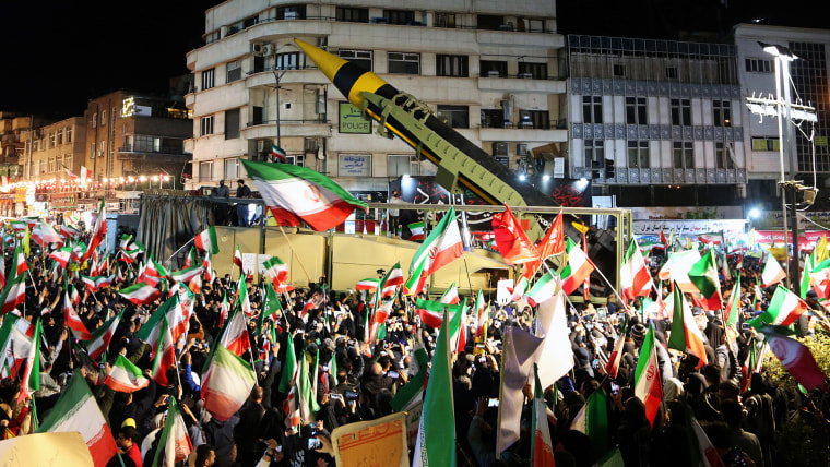 Thousands in Tehran protest US - Israel alongside Ballistic Missiles