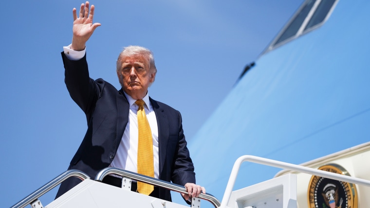 President Trump Departs Washington For Trip To China