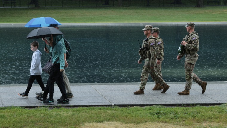 President Trump Says Newly-Renovated Reflecting Pool May Need To Be Drained For Further Repairs