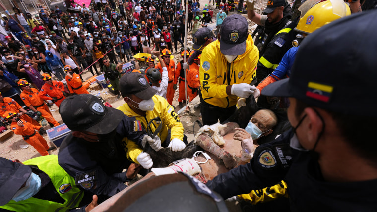 APTOPIX Venezuela Earthquake