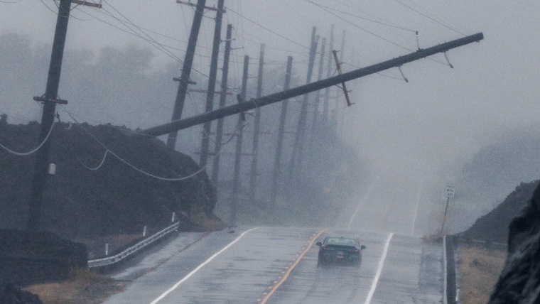 Hurricane Lala In Hawaii