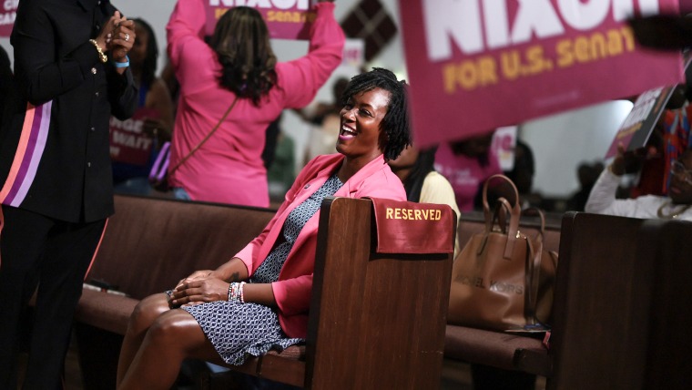 Florida Senate Candidate Angie Nixon Rallies Supporters On Eve Of Primary Election