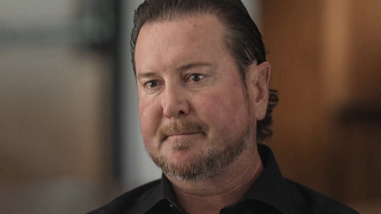 A film still of Kurt Busch