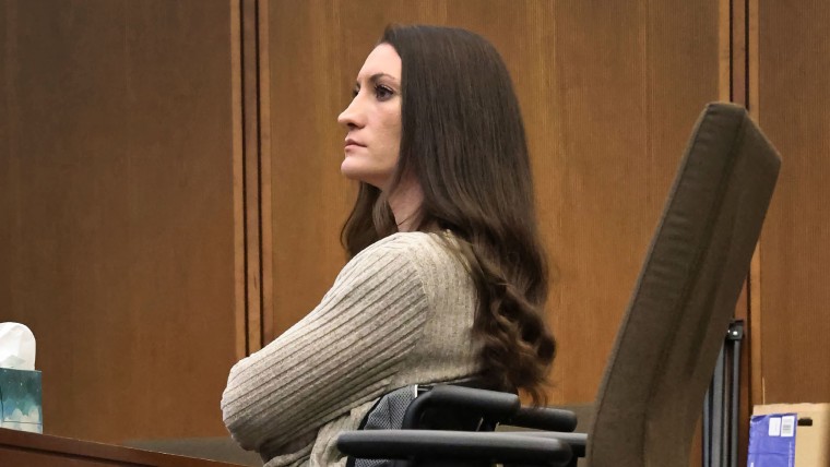 Lyndsay Clancy in Plymouth Superior Court on August 26, 2026.