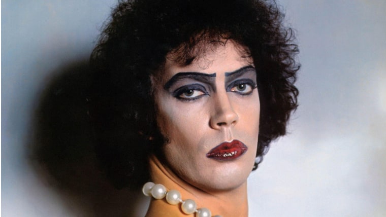 Tim Curry in "The Rocky Horror Picture Show."