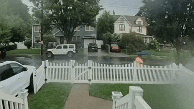 gif of man being struck by lightning