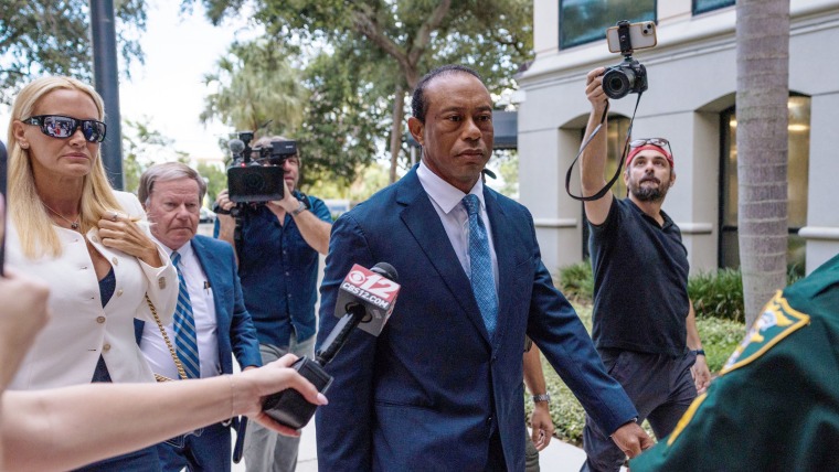 Tiger Woods Attends Plea Conference Hearing In DUI Case