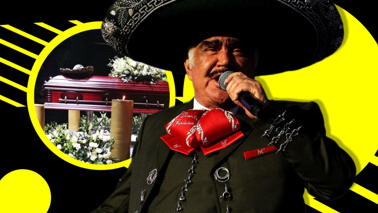 Así fue el íntimo entierro de Vicente Fernández en su rancho