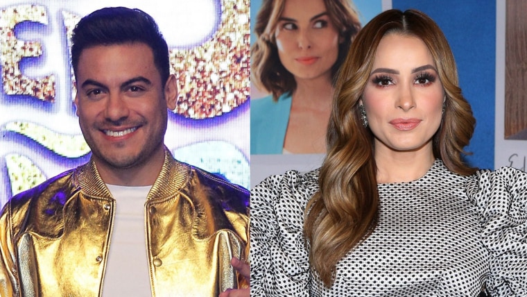 Carlos Rivera le cantó a Cynthia Rodríguez y a su bebé en un show