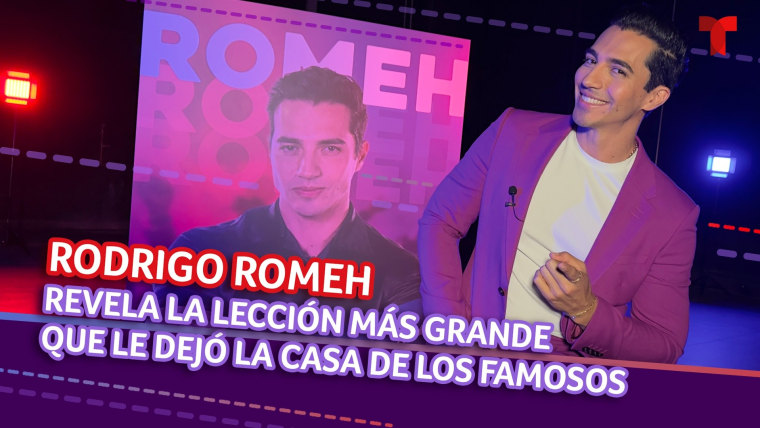 Mahmoud Romeh Romeh revela la lección más grande que le dejó La Casa de los Famosos